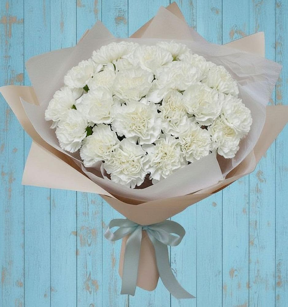 Букет цветов из: Гвоздики в Котово