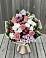 Букет цветов из: Альстромерии, Гвоздики, Розы и Хризантемы в Котово
