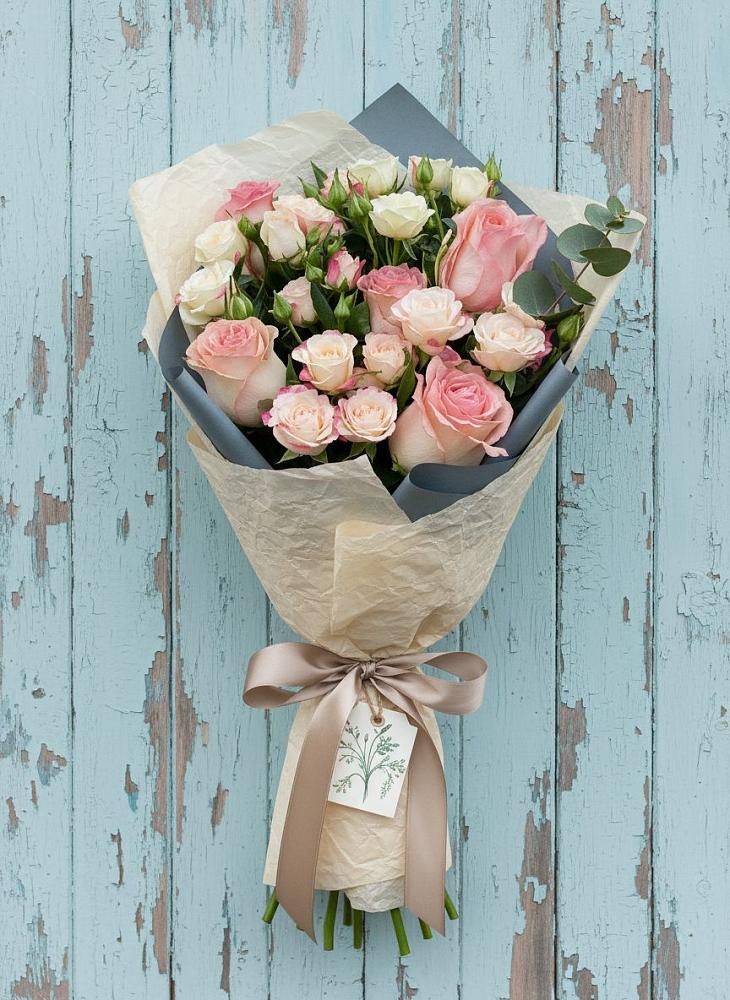 Букет цветов из: Розы в Котово