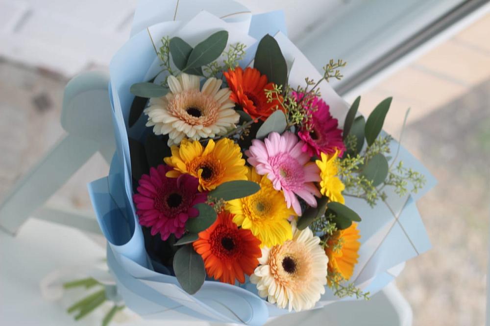 Букет цветов из: Герберы в Котово