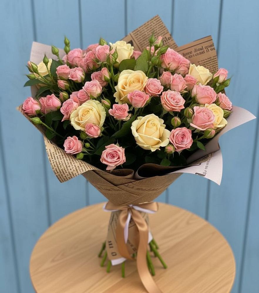 Букет цветов из: Розы в Котово