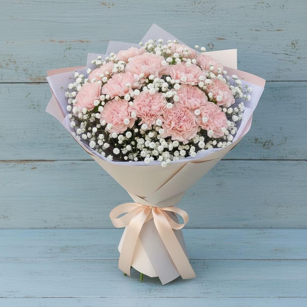 Букет цветов из: Гвоздики в Котово