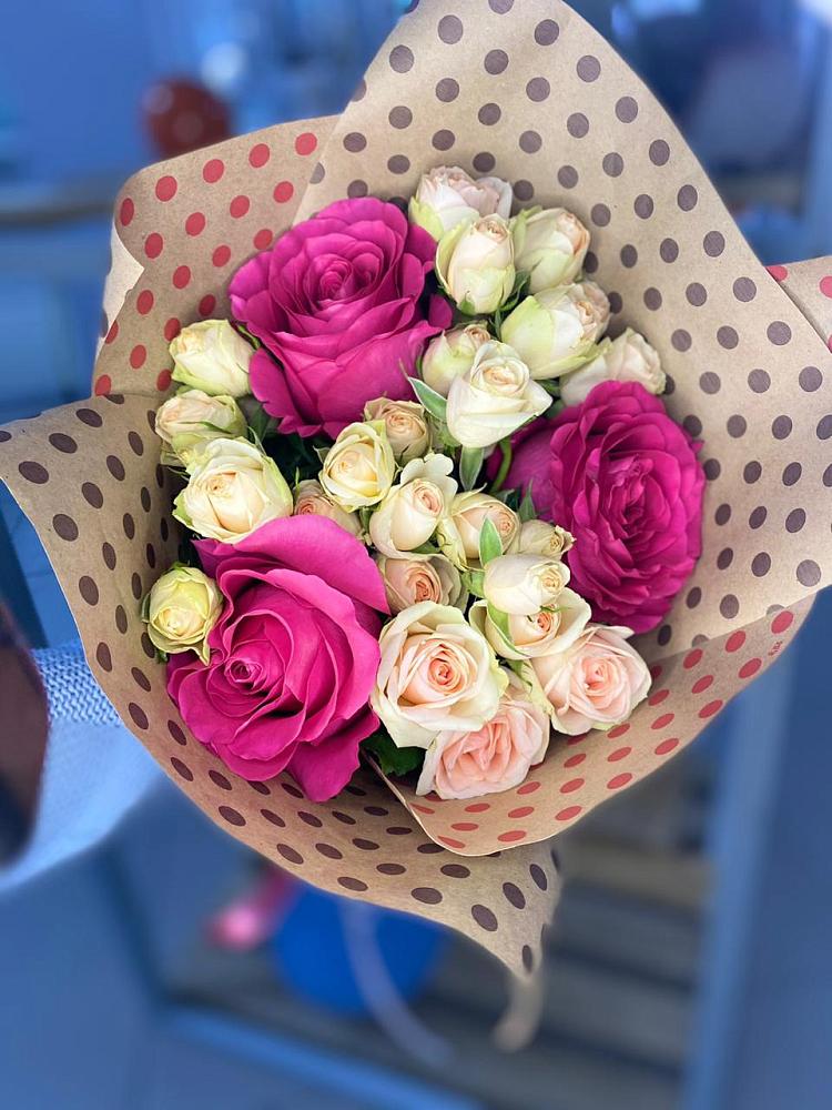 Букет цветов из: Розы в Котово