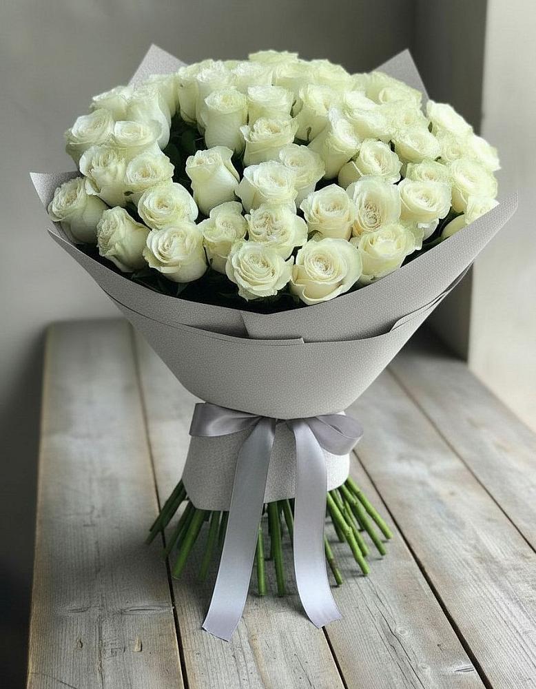 Букет 35 Белых роз в Котово
