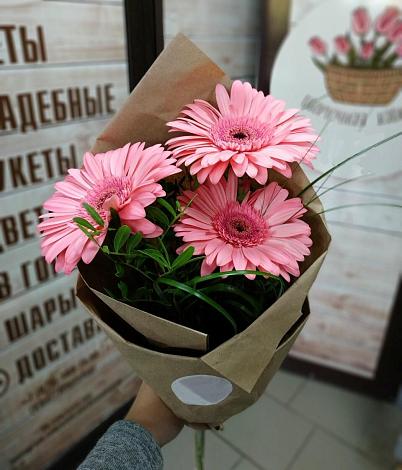 Букет цветов из: Герберы в Котово
