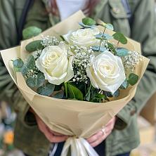 Букет Нежные грёзы в Котово Букет цветов из: Розы в Котово