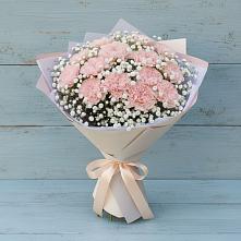 Букет цветов из:  Гвоздики в Котово