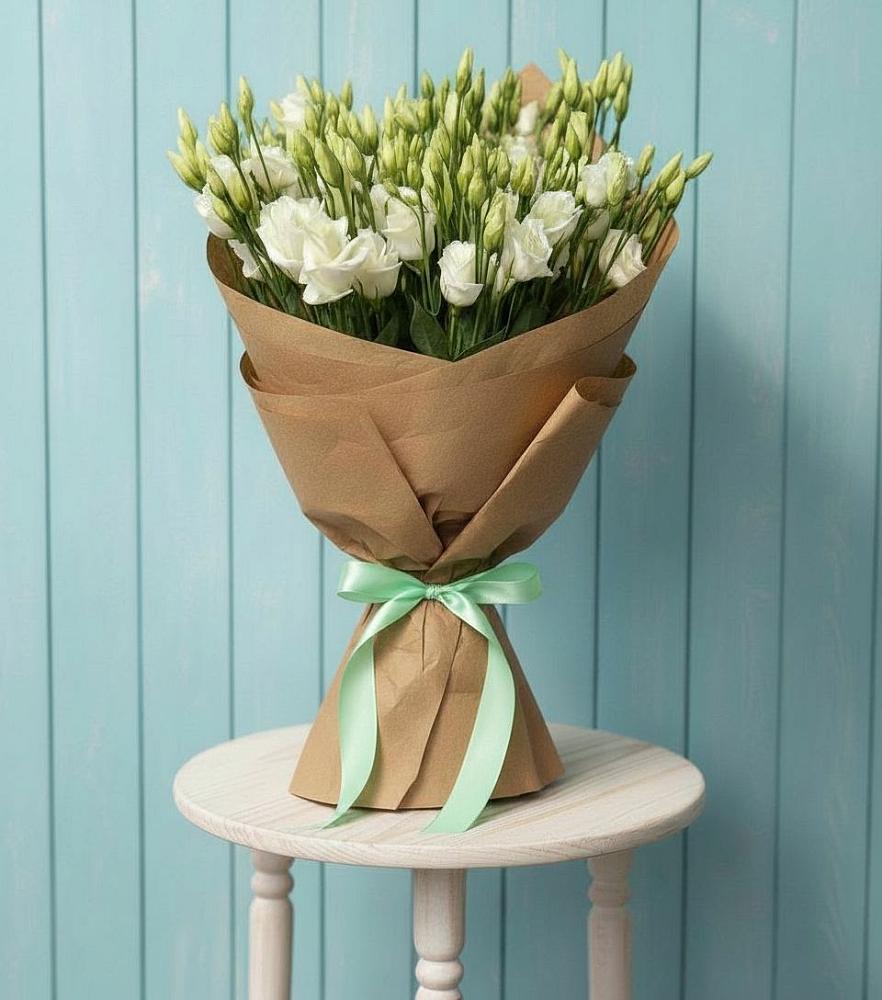 Букет цветов из: Лизиантусы в Котово