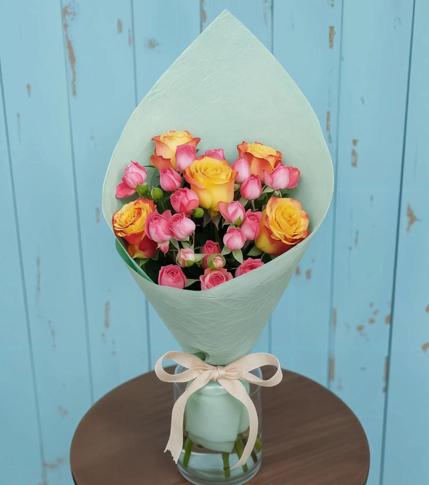 Букет цветов из: Розы в Котово