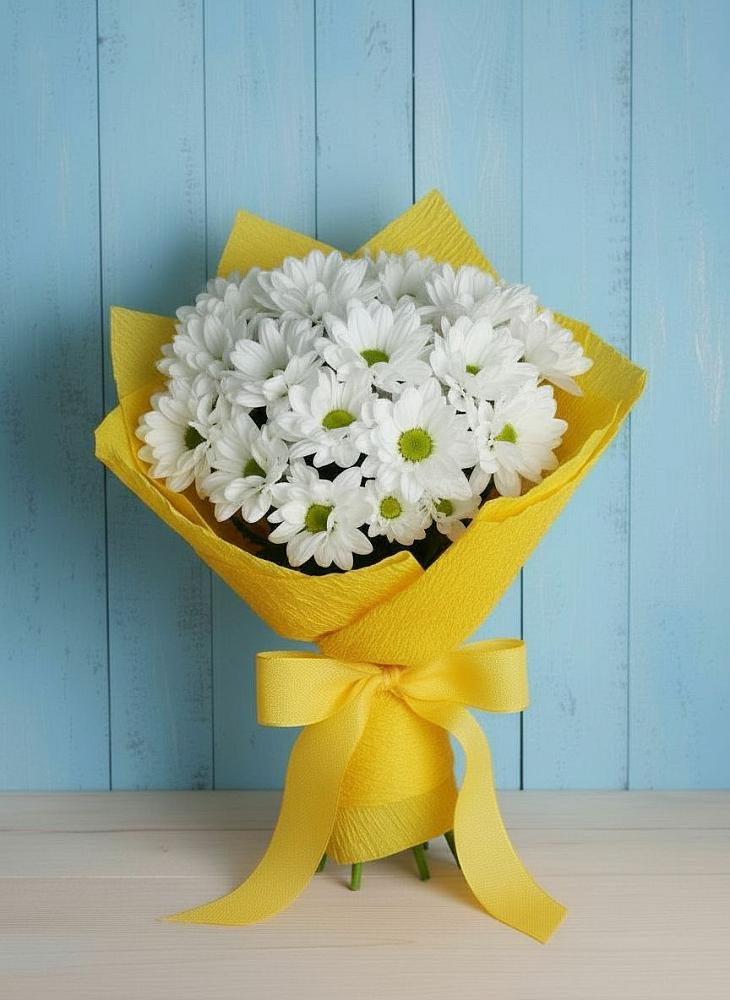 Букет цветов из: Хризантемы в Котово