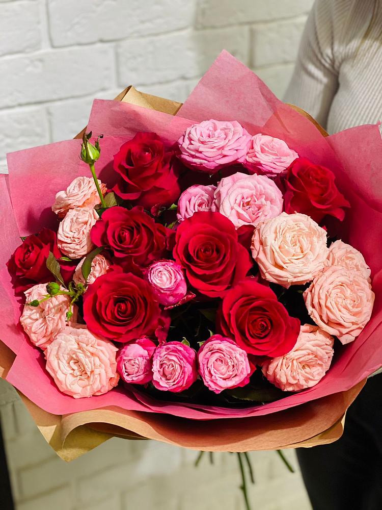 Букет цветов из: Розы в Котово