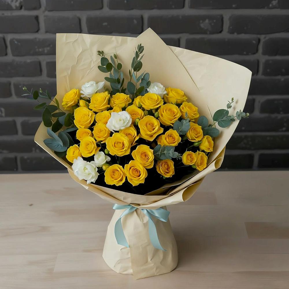 Букет цветов из: Розы в Котово