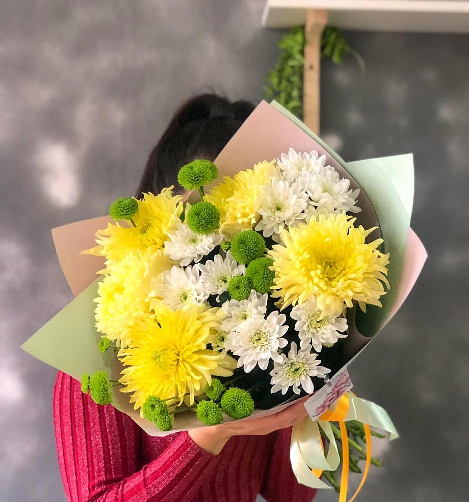 Букет цветов из: Хризантемы в Котово