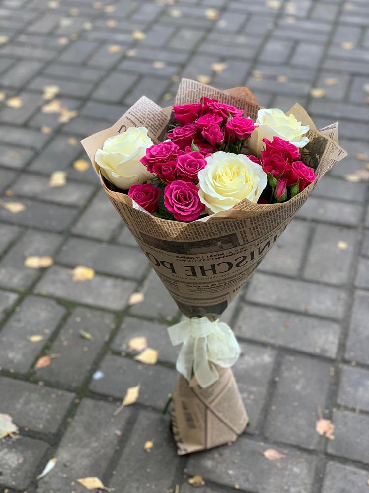 Букет цветов из: Розы в Котово