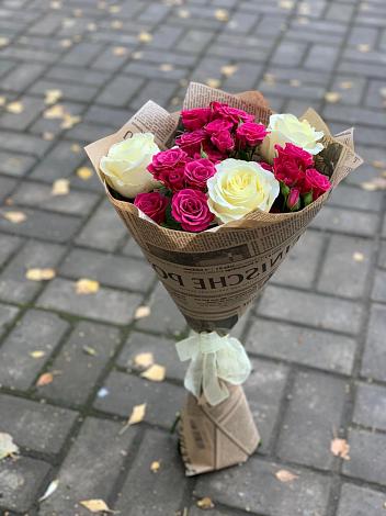 Букет цветов из: Розы в Котово