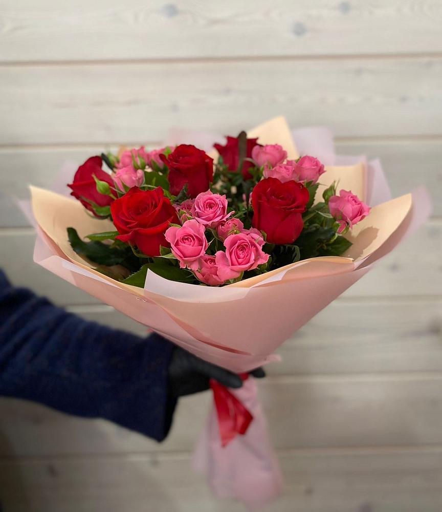 Букет цветов из: Розы в Котово