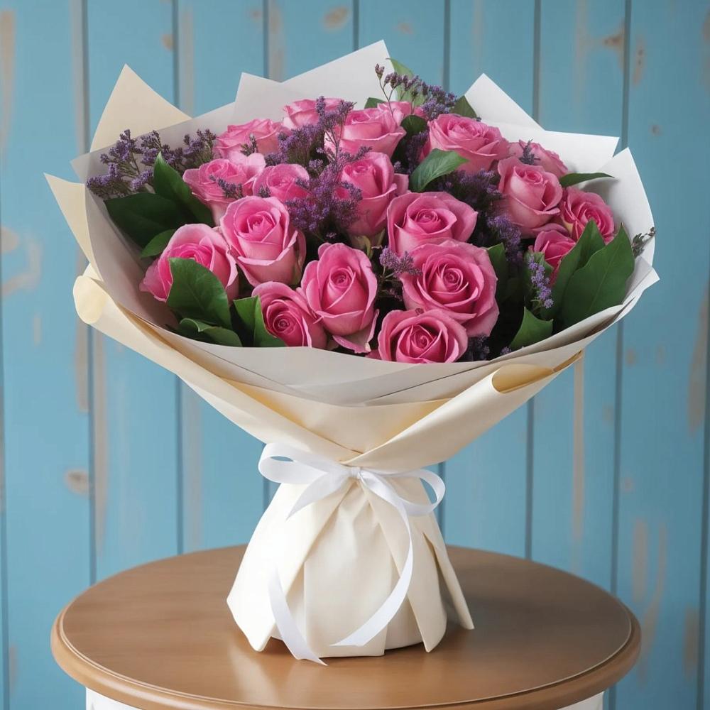 Букет цветов из: Розы в Котово