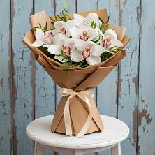 Букет цветов из:  Орхидеи и Розы в Котово