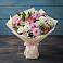 Букет цветов из: Хризантемы, Альстромерии и Розы в Котово